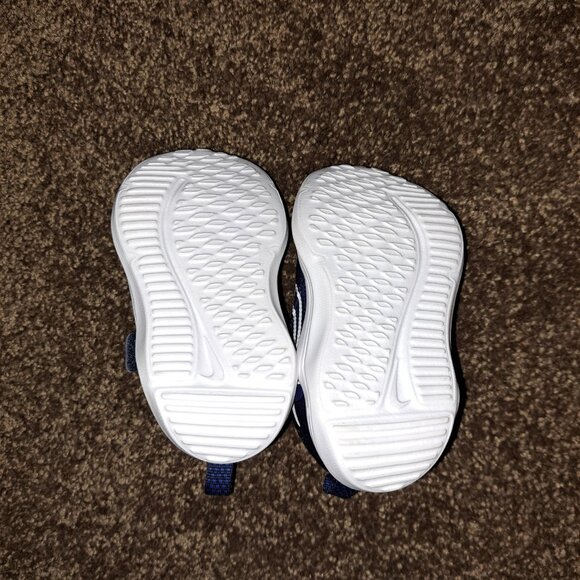 Nike Downshifter 12 NN  Sneaker- Midnight Navy/Game Royal - Size 3C - Picture 7 of 10